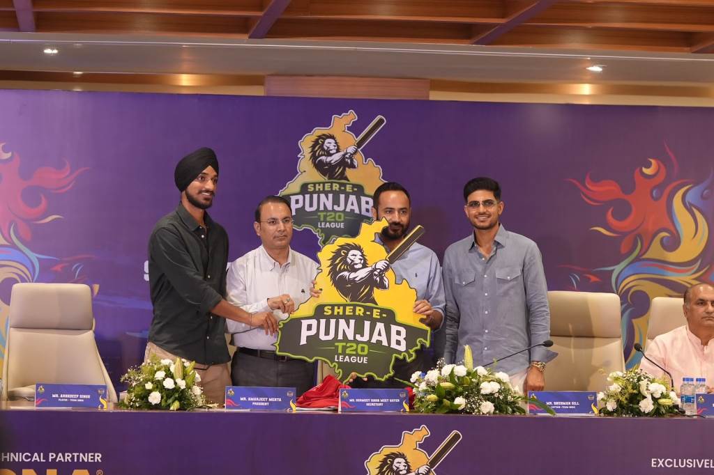 SherePunjab T20 League unveiled Shubman Gill Arshdeep Singh Prabhsimran Singh Ramandeep Singh among star attractions